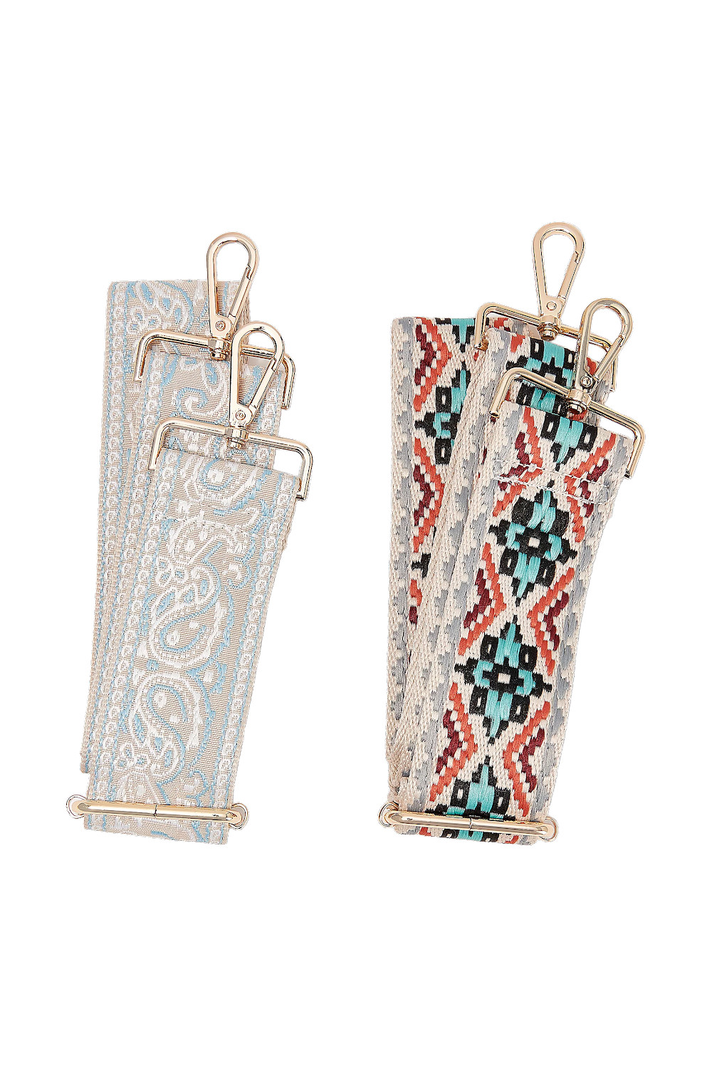 Модные бретельки из хлопчатобумажной тесьмы кремового цвета - Набор из 2-х