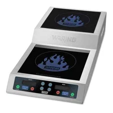 Waring WIH800 Countertop Induction Cooktop With 2 Burners FULL WARRANTY FREESHIP