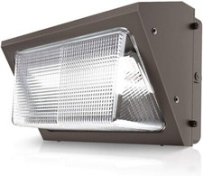  60Watt Outdoor LED Wall Pack Light with photocell 5000K Replace300-400WMH I65
