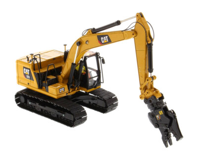 Cat 323 Excavator Next Gen 4 Work Tools - Diecast Masters 1:50