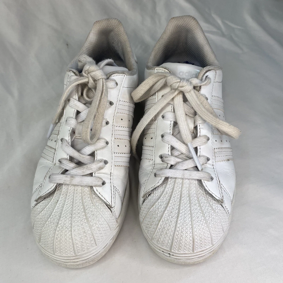 All white sales shell top adidas