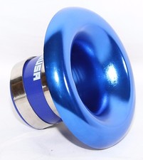 Blue 3universal Aluminum Turbo Intakeshort Ram Super Velocity Stackwsilicone