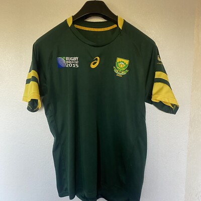 asics ラガーシャツ Rugby World Cup 南アフリカ代表 Asics South