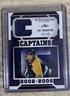 JOE THORNTON 2023 LEAF IN THE GAME USED HOCKEY CAPTAINS RELIC 05/45 BOSTON BRUIN