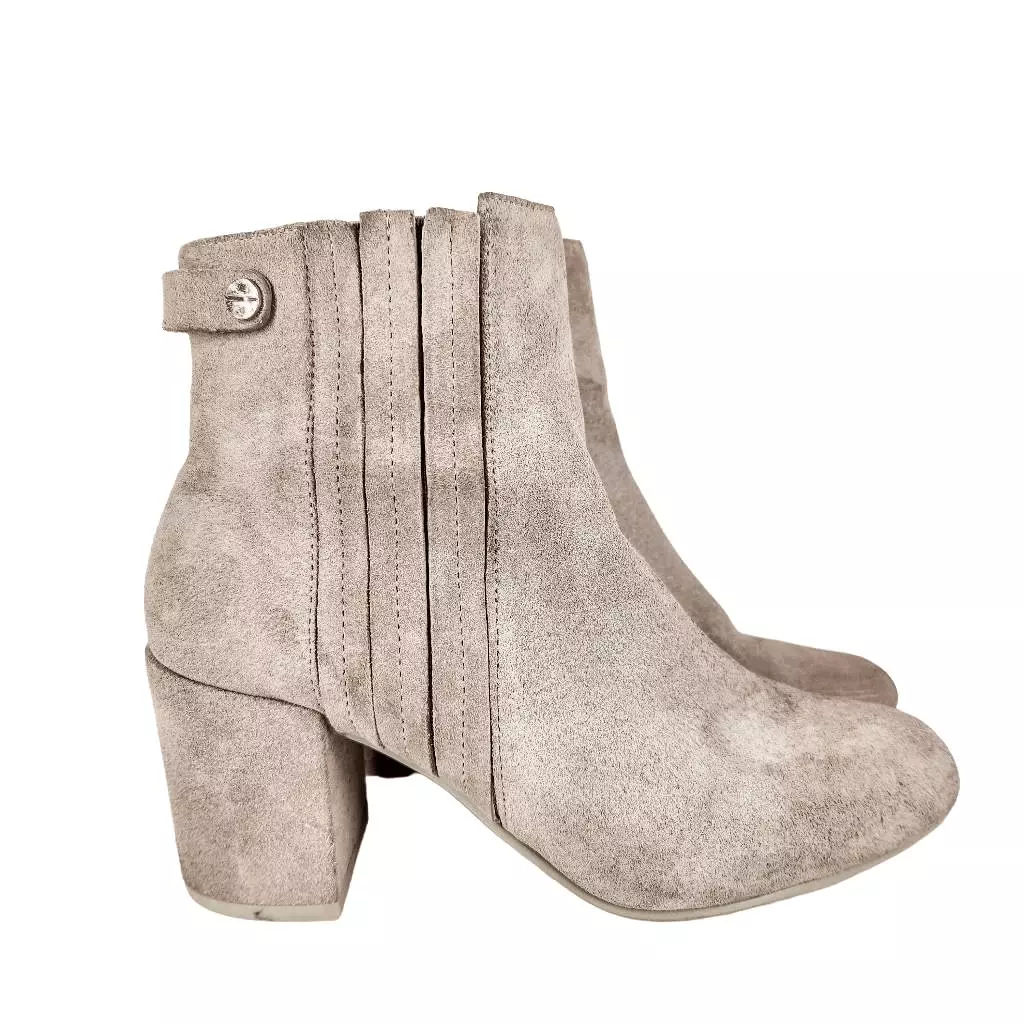Zara heeled booties cheap