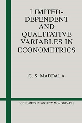 Limited-Dependent and Qualitative Variables in Economom - Paperback NEW G. S. Ma