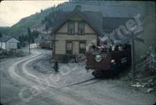 D&RGW Railroad #319 on excursion at Ophir 35mm Slide Chione (5123)