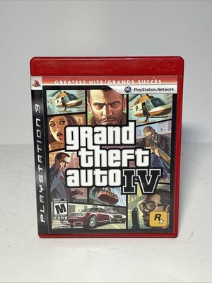 Grand Theft Auto IV GTA 4 PS3 PlayStation 3 Greatest Hits Complete w/Manual/Map