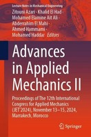 Advances In Applied Mechanics Ii Zitouni Azari