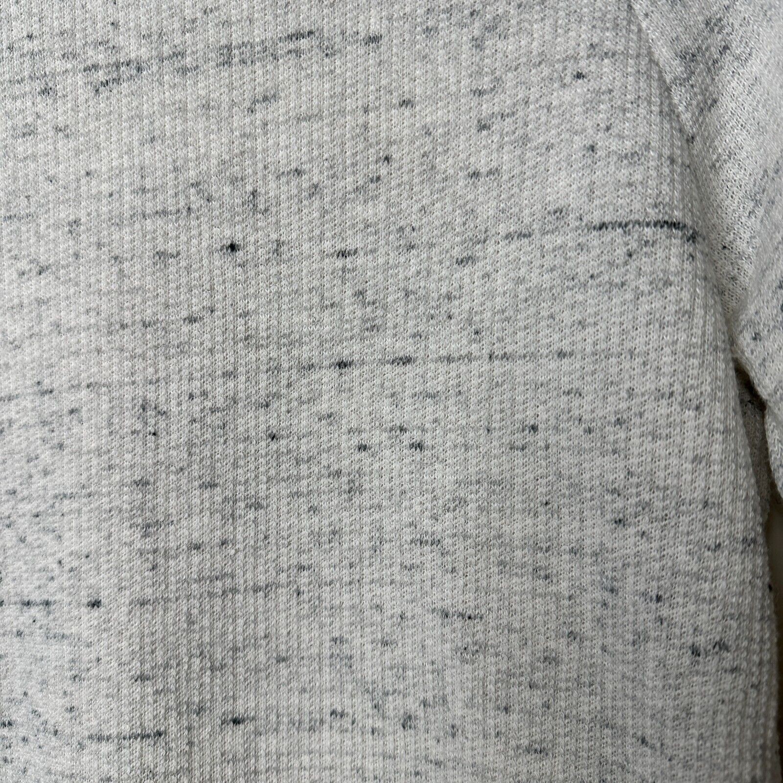 Peyton Jensen White-Gray Heathered Embroidered Ro… - image 8