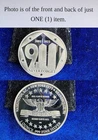 9/11 Never Forget In God We Trust 1 Troy Oz .999 Fine Silver Round