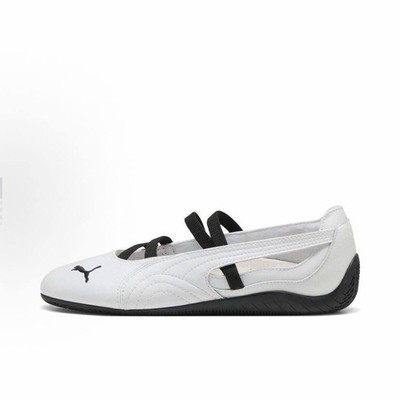 Ballerinas von Puma Farbe Weiß Schwarz Größe 37