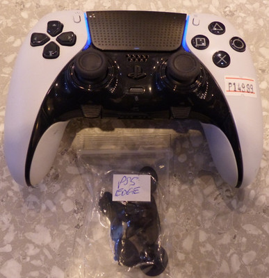 Sony PS5 DualSense Edge Wireless-Controller - Weiß/Schwarz Modell CFI-ZCP1 guter