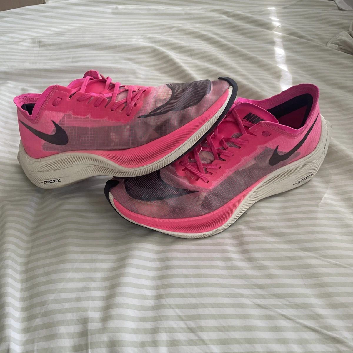 Size 11.5 - Nike ZoomX Vaporfly NEXT% Pink Blast | eBay