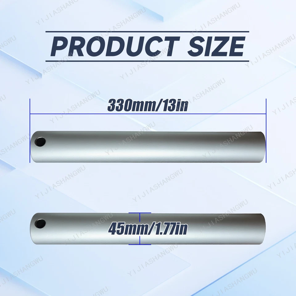 2 pinos para John Deere Kubota estojo IH caterpillar balde 45 mm x 13 polegadas - Imagem 2 de 4