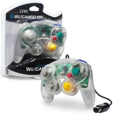 CirKa Controller Clear - Brand New - Nintendo Wii/Gamecube