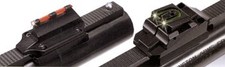 Williams Universal Vent Rib Slugger Shotgun Sight Green Rearred Front - 70230