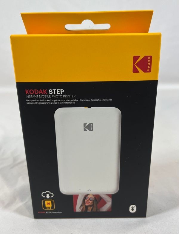 Kodak Step Mobile Instant Photo Printer Portable Zink 2x3 Mi