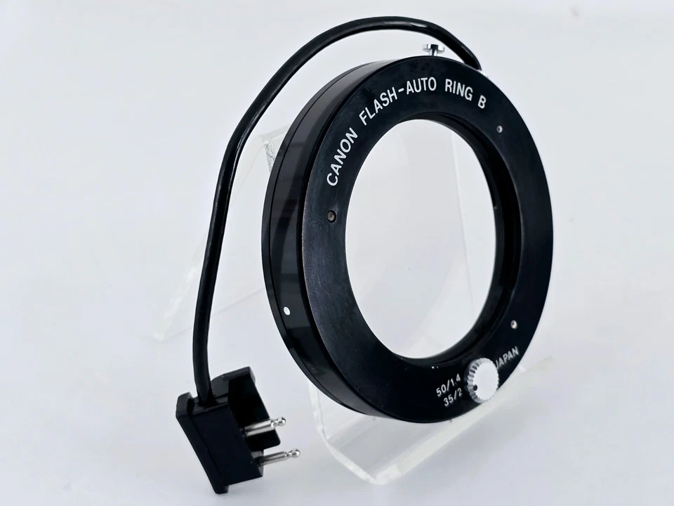 🌸[Near MINT] Canon Flash-Auto Ring B 50mm F1.4 35mm F2 From Japan - Image 2 of 4