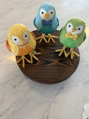 Target Spritz 2017 Easter Spring Birds Tweet, Sprout & Melody