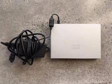 Cisco Meraki MS120-8-HW 8-Port  Managed Switch UNCLAIMED with Adapter