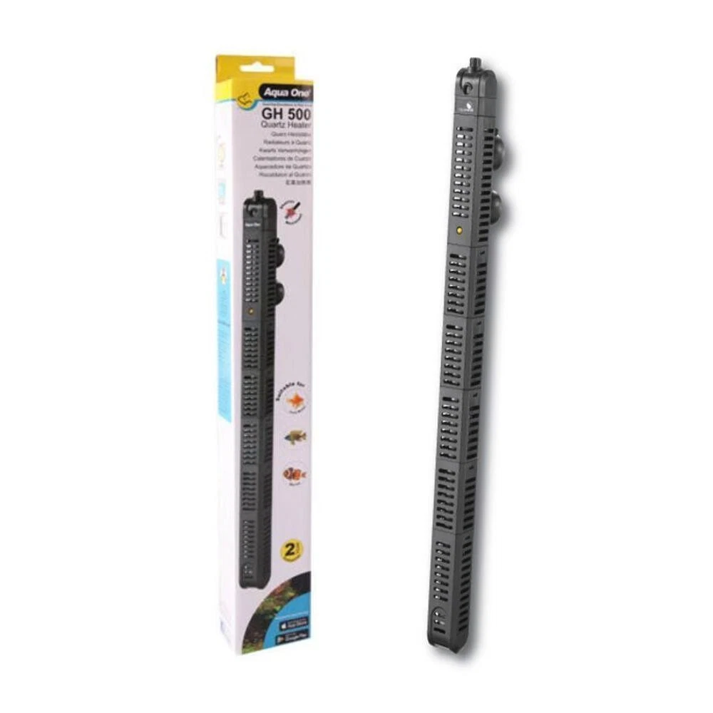 Aqua One GH Aquarium Heaters Quartz with Cover