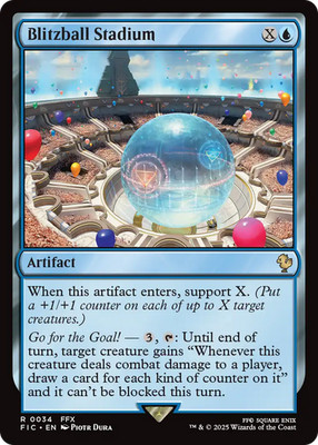 Magic Karte Commander: FINAL FANTASY Blitzball Stadium 34 Rare