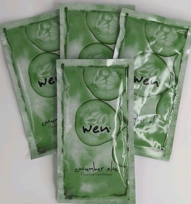 WEN - 4X 2oz. Cucumber Aloe Cleansing Conditioner Packet 