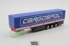 Herpa curtain side trailer "Cargospol Czech" modified 1/87 /H27806