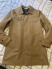 Men’s Hammond &Co Men’s Premium Macintosh Coat Size Medium Camel Colour