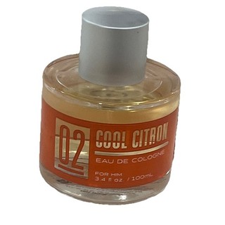 Tru Fragrance 02 COOL CITRON For Him Eau De Cologne 3.4oz RARE/