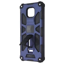 Mybat Rugged Kickstand Case for Motorola Moto G Power (2021) - Blue / Black