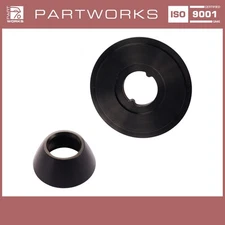 Carrier Plate + Nut Ignition Lock for Porsche 911 F 912 '65-'68 Aluminum SW