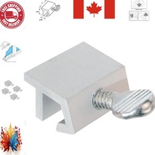 4 Count Sliding Window Security Locks - Durable Aluminum with Thumbscrew Design