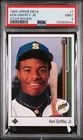 1989 UD STAR RC #1 KEN GRIFFEY JR. ROOKIE RC PSA 9