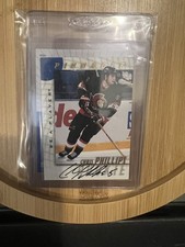 1997-98 Pinnacle Be A Player - Chris Phillips #219 Autographs (AU)