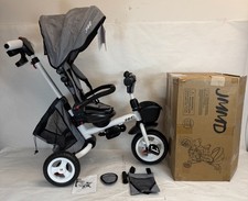 JMMD Foldable 8-in-1 Tricycle Stroller w/ Push Handle, Swivel Seat -minor damage