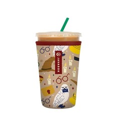 JavaSok Neoprene Cup Sleeve Medium Fits 22-28oz Iced Coffee Cold Soda Cover