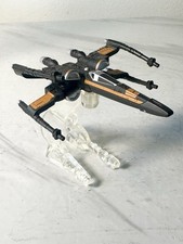 Black X-Wing Fighter Hot Wheels vehicle Star Wars Poe Dameron ship starship toy