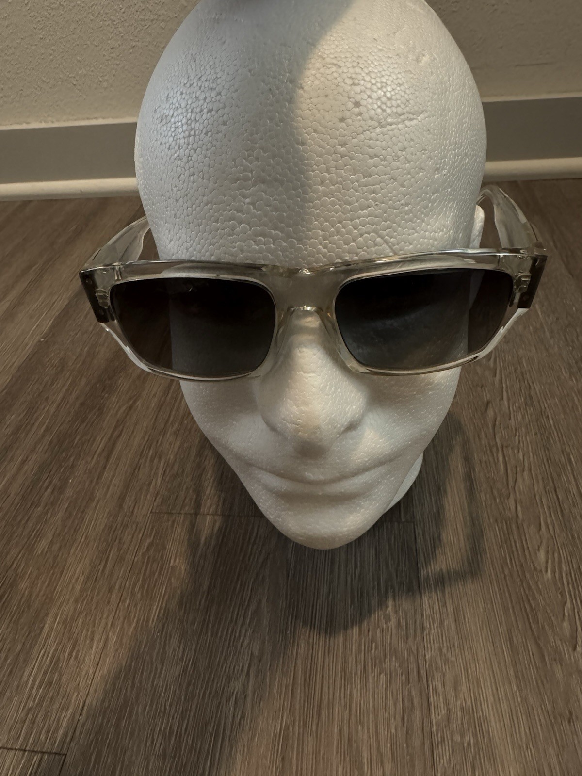 FRAMES ONLY - Authentic Chrome Hearts G-MONEY I CRYS 55mm Crystal Silver Japan thumbnail 2