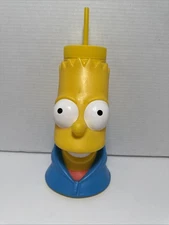 The Simpsons BART Large 32 oz Double Wall Drinking Cup Universal Studios 2010