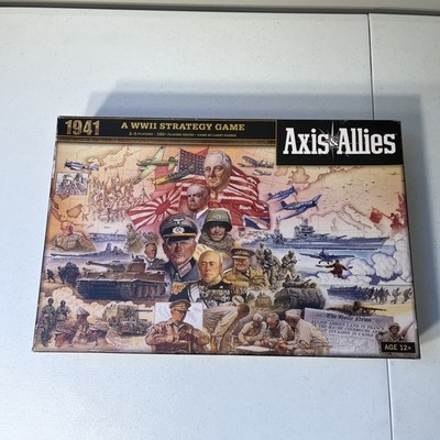 Axis and Allies 1941 Board Game Wizards of The Coast Avalon Hill 2012  Complete