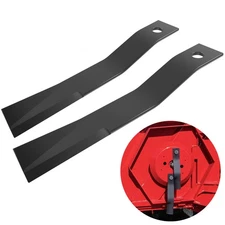 Set of 2 Bush Hog Blades 7556 7556BH For BH26 SQ172 SQ72 SQ720 206 256 1206 1256