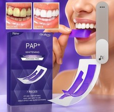 Whitening Teeth Strips Purple Teeth Strips Dry-application
