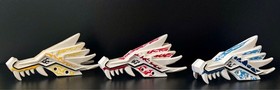 Replacement LEGO Ninjago Dragon Head Pieces (9450) - Fire Ice Earth Lightning