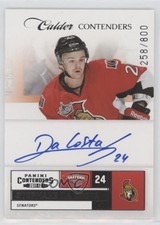 2011-12 Panini Playoff Contenders Calder 258/800 Stephane Da Costa #236 Auto 2d8