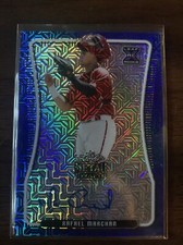 2020 LEAF METAL DRAFT RAFAEL MARCHAN RC AUTO BLUE MOJO PARALLEL #5/10