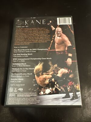 WWE - The Twisted Disturbed Life of Kane (DVD, 2008, 3-Disc Set