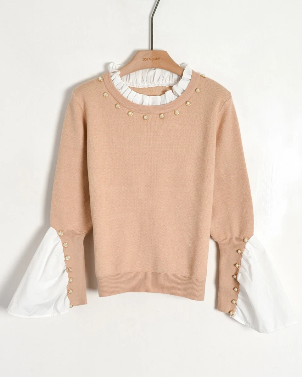 Pearl shirt cheap jumper