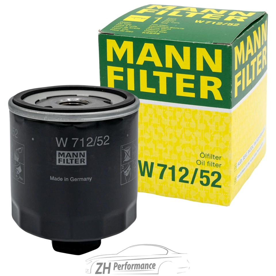 MANN-FILTER Ölfilter + 5W-30 Longlife Audi A2 A3 Seat Leon Skoda VW POLO GOLF - Bild 2 von 4